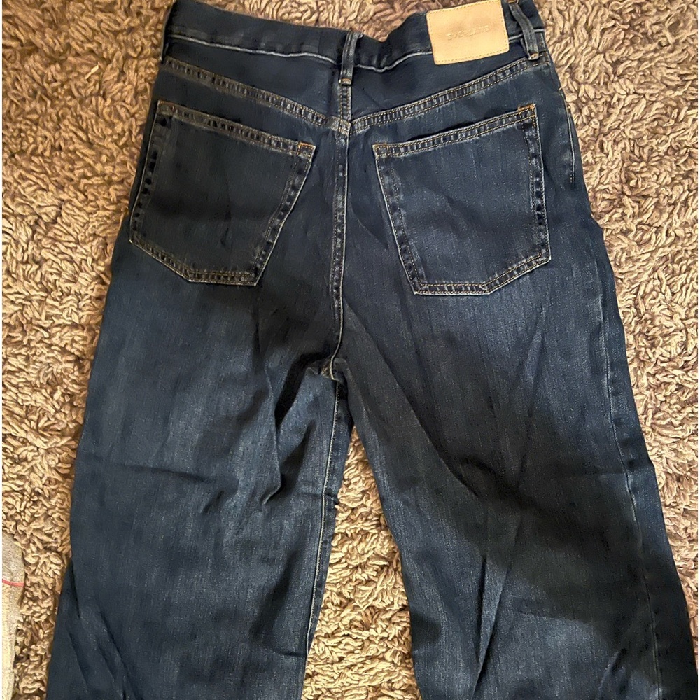 Everlane wide denim, size 4